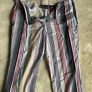 Striped Capris